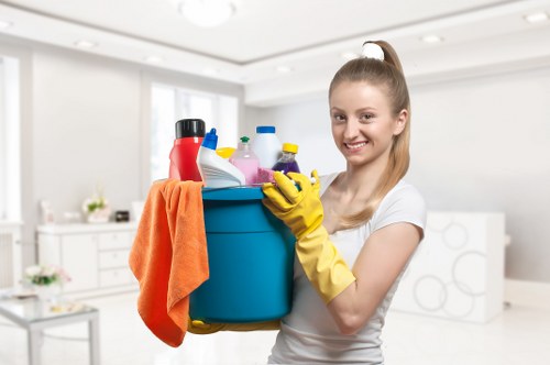Kitchen and bathroom turnover cleaning for E9 guest accommodation